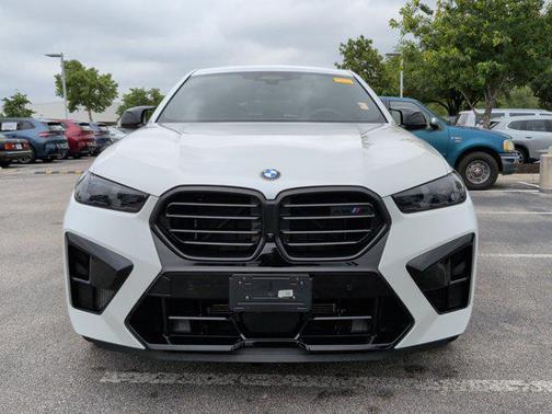 Mineral White Metallic 2024 BMW X6 M Sports Activity Coupe