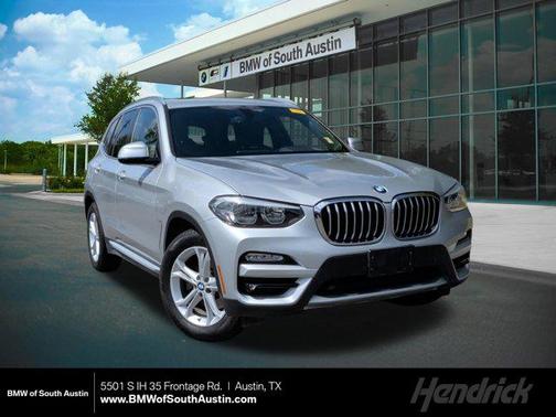 Glacier Silver Metallic 2018 BMW X3 xDrive30i