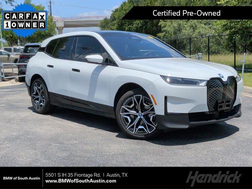 Alpine White 2024 BMW iX xDrive50