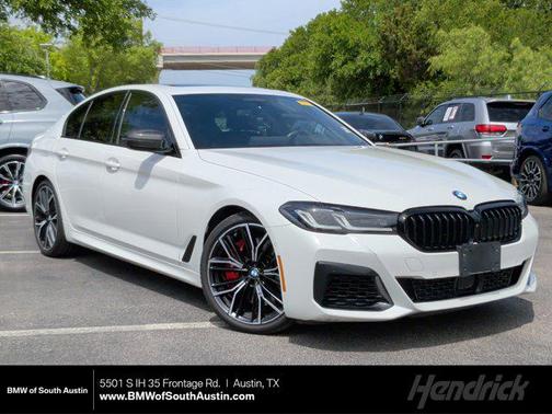 Alpine White 2022 BMW M550 i Xdrive