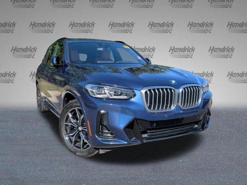 Phytonic Blue Metallic 2022 BMW X3 xDrive30i