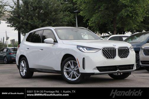 Alpine White 2025 BMW X3 30 xDrive