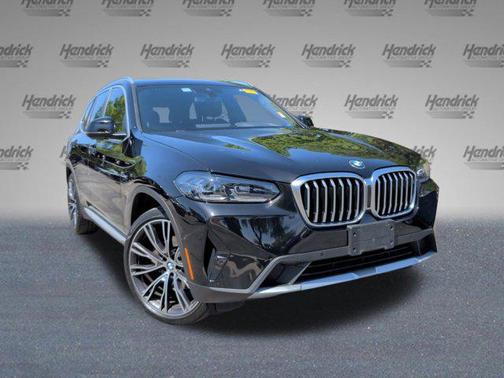 Black Sapphire Metallic 2022 BMW X3 sDrive30i