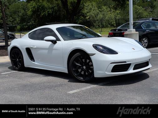 White 2018 Porsche 718 Cayman Coupe