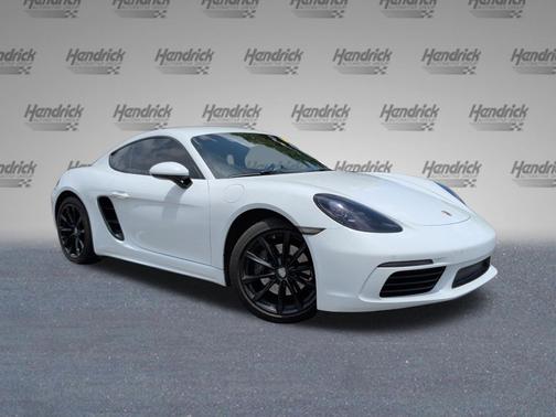 White 2018 Porsche 718 Cayman Coupe