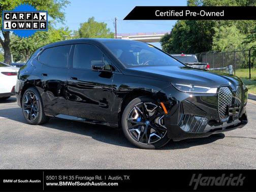 Black Sapphire Metallic 2024 BMW iX xDrive50