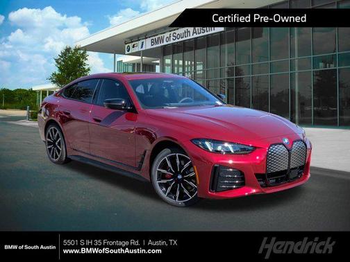 Vegas Red Metallic 2025 BMW i4 Gran Coupe eDrive40
