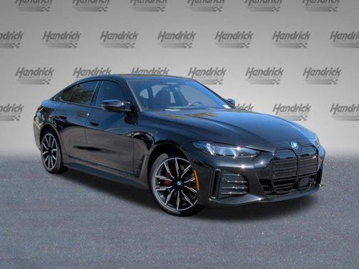 Black Sapphire Metallic 2025 BMW i4 Gran Coupe M50