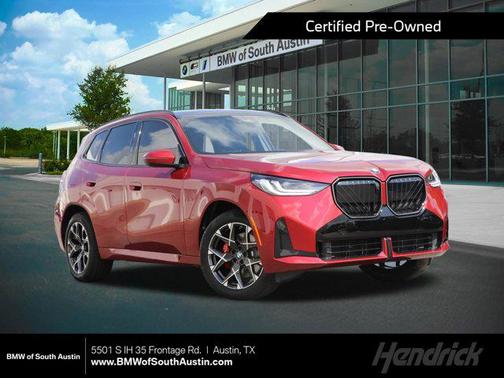 Vegas Red Metallic 2026 BMW X3 30 xDrive