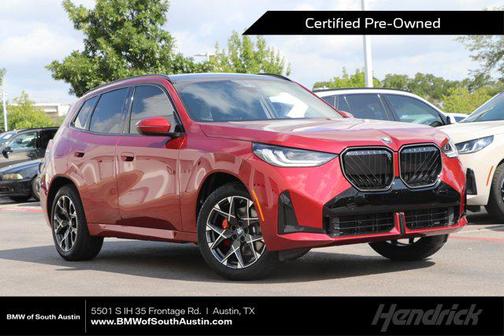 Vegas Red Metallic 2026 BMW X3 30 xDrive