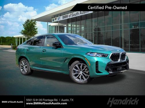 Isle of Man Green Metallic 2026 BMW X6 M60i