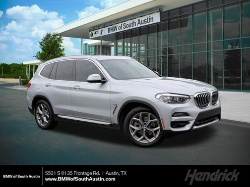 Glacier Silver Metallic 2021 BMW X3 xDrive30i