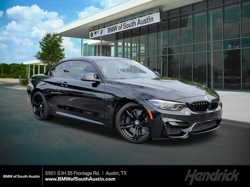 Black Sapphire Metallic 2020 BMW M4 Base