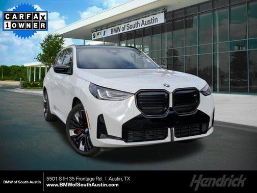 Alpine White 2025 BMW X3 M50 xDrive
