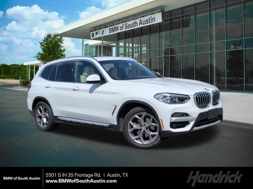 Alpine White 2021 BMW X3 sDrive30i