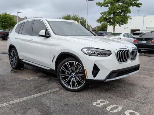 Alpine White 2024 BMW X3 sDrive30i