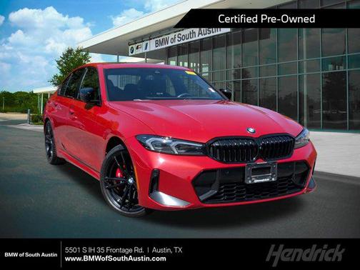 Melbourne Red Metallic 2023 BMW 330 330i