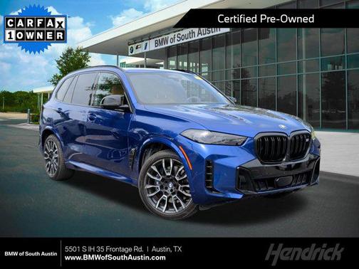 Marina Bay Blue Metallic 2024 BMW X5 M60i