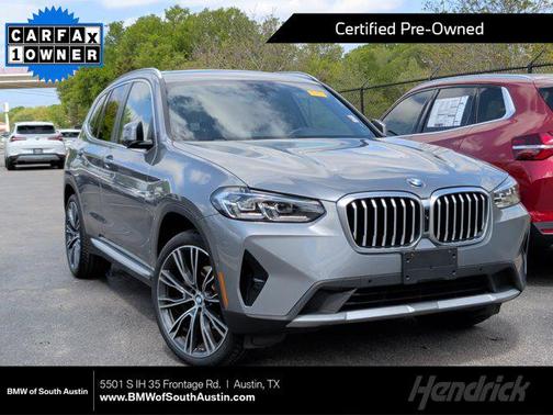 Skyscraper Grey Metallic 2024 BMW X3 xDrive30i