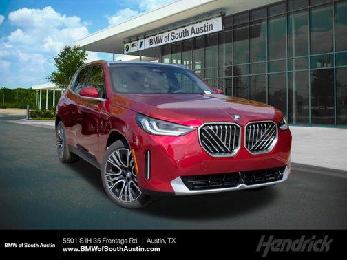 Vegas Red Metallic 2026 BMW X3 30 xDrive