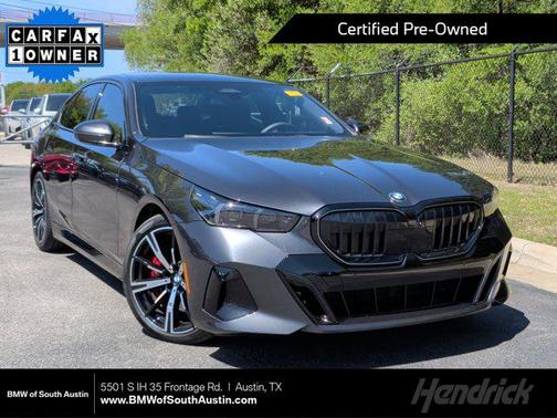 Dark Graphite Metallic 2024 BMW 540 xDrive