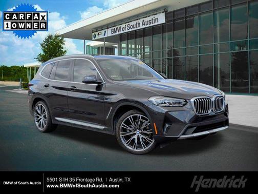 Dark Graphite Metallic 2022 BMW X3 sDrive30i