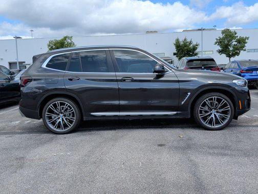 Dark Graphite Metallic 2022 BMW X3 sDrive30i