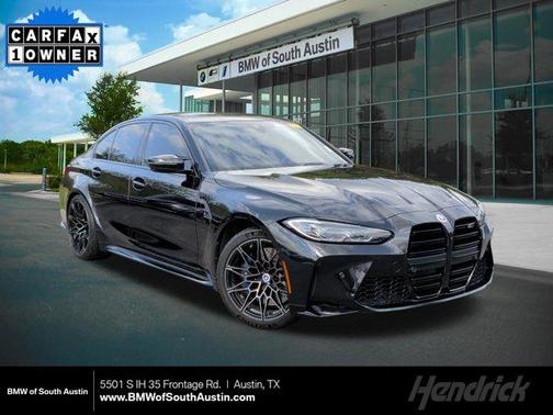 Black Sapphire Metallic 2023 BMW M3 Competition xDrive