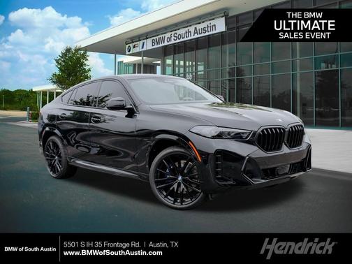 Black Sapphire Metallic 2027 BMW X6 xDrive40i