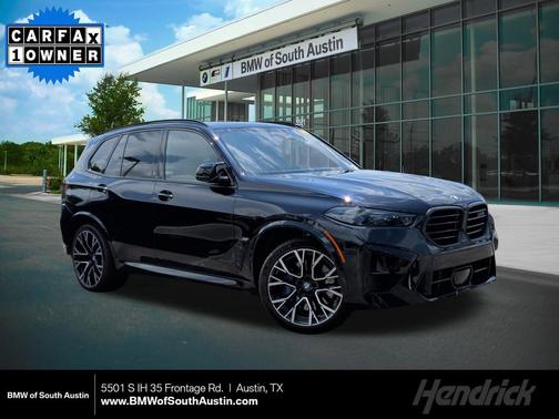Carbon Black Metallic 2024 BMW X5 M Base