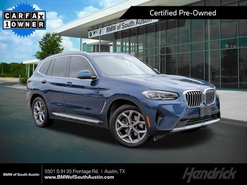 Phytonic Blue Metallic 2023 BMW X3 sDrive30i