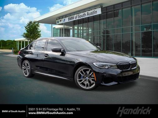 Black Sapphire Metallic 2020 BMW M340 M340i xDrive Sedan