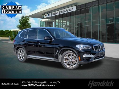 Jet Black 2021 BMW X3 xDrive30i