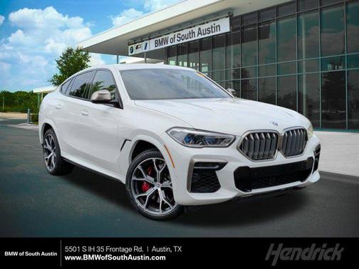 Alpine White 2023 BMW X6 M50i