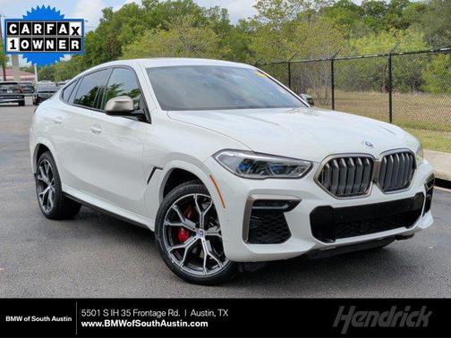 Alpine White 2023 BMW X6 M50i