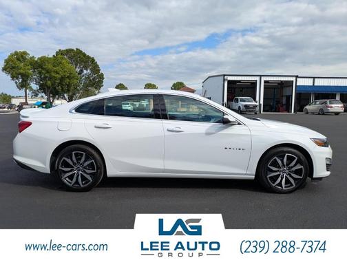 Summit White 2024 Chevrolet Malibu RS