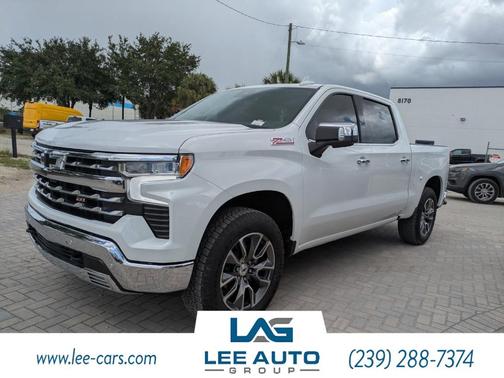Summit White 2025 Chevrolet Silverado 1500 LTZ