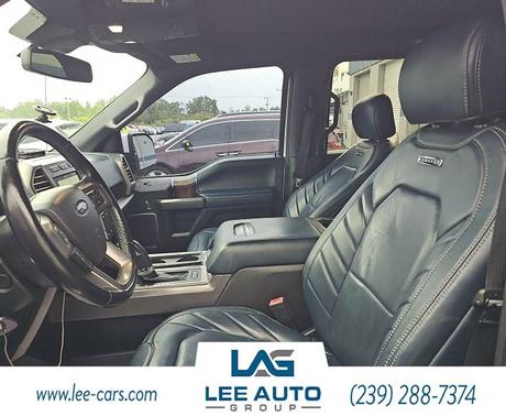 White Platinum Tri-Coat Metallic 2018 Ford F-150 Limited