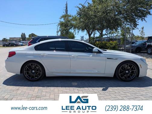 Alpine White 2015 BMW 650 Gran Coupe i