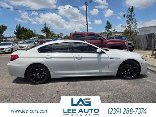 Alpine White 2015 BMW 650 Gran Coupe i