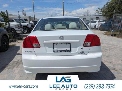 Taffeta White 2004 Honda Civic LX