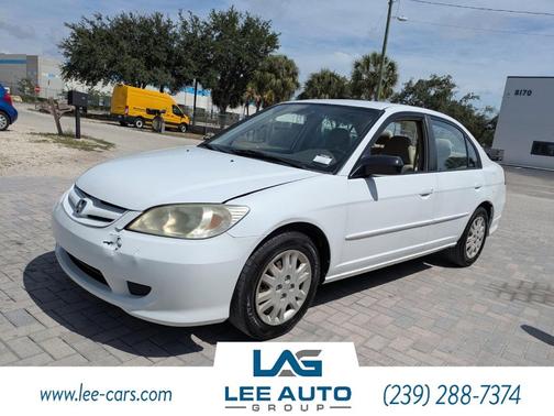 Taffeta White 2004 Honda Civic LX