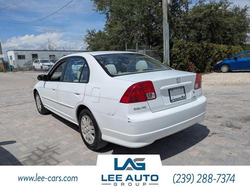Taffeta White 2004 Honda Civic LX