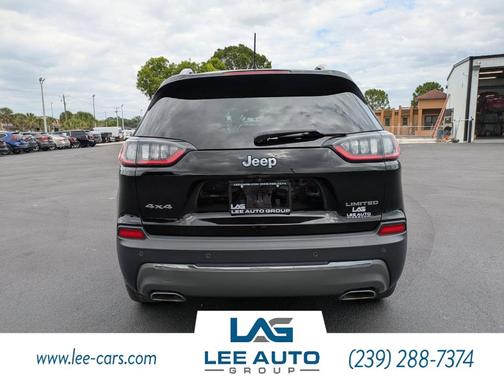 Diamond Black 2019 Jeep Cherokee Limited