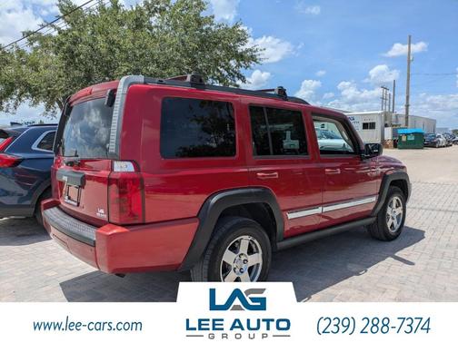 Inferno Red Crystal Pearl 2010 Jeep Commander Sport