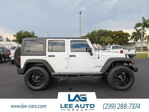 Bright White Clearcoat 2016 Jeep Wrangler Unlimited Sport
