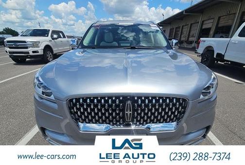Silver Radiance Metallic 2020 Lincoln Aviator Black Label AWD