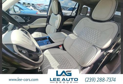 Silver Radiance Metallic 2020 Lincoln Aviator Black Label AWD