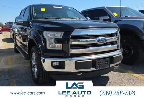 Shadow Black 2016 Ford F-150 Lariat