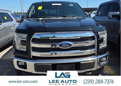 Shadow Black 2016 Ford F-150 Lariat